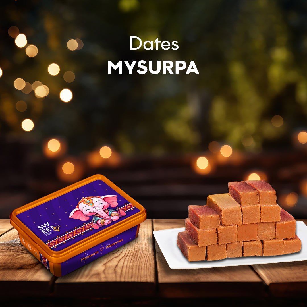 Premium Dates Mysore Pak - Sweet16