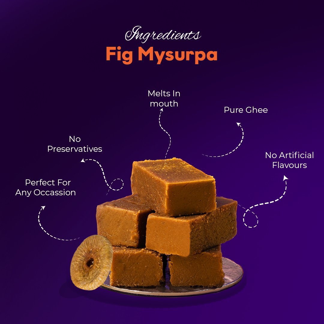 Premium Fig Mysore Pak - Sweet16