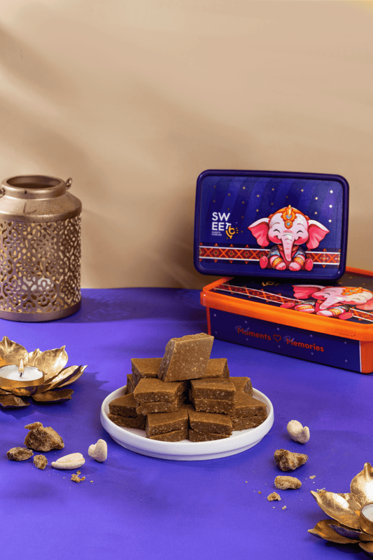 Karupatti Kaju Katli