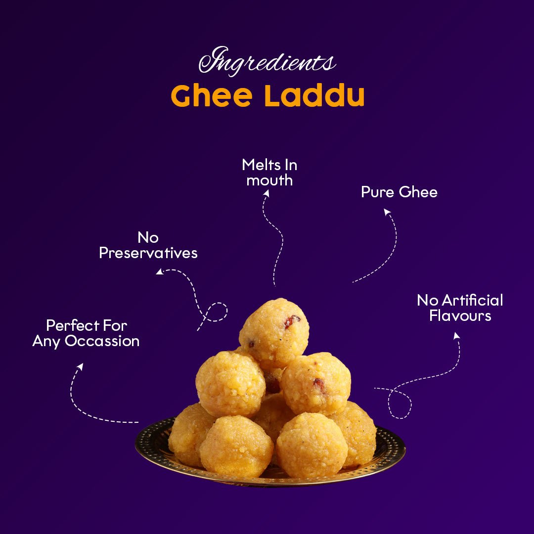 Ghee Laddu - Sweet16