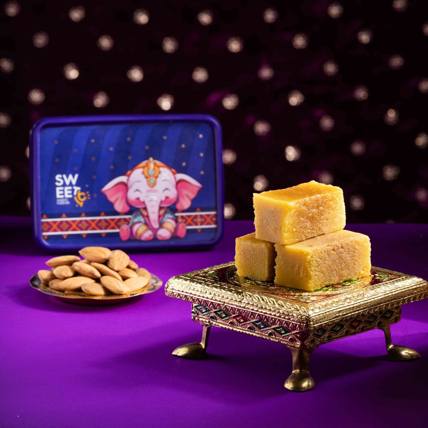 Premium Badam Mysore Pak - Sweet16