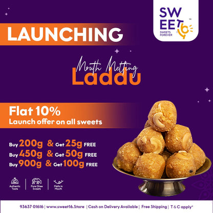 Premium Balaji Laddu - Sweet16