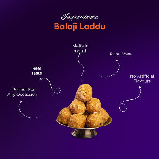 Premium Balaji Laddu - Sweet16