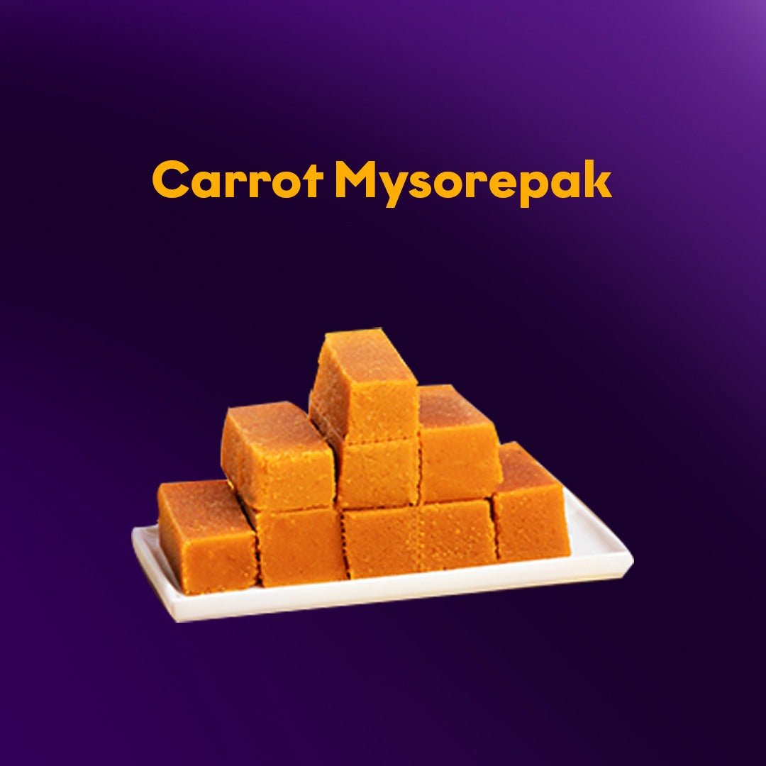 Premium Carrot Mysore Pak - Sweet16