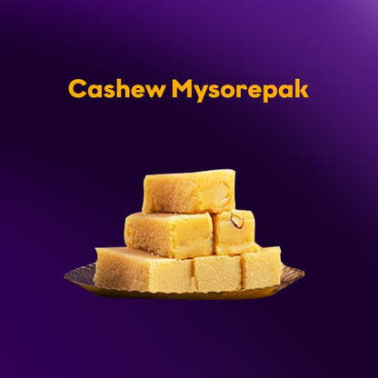 Premium Cashew Mysore Pak - Sweet16