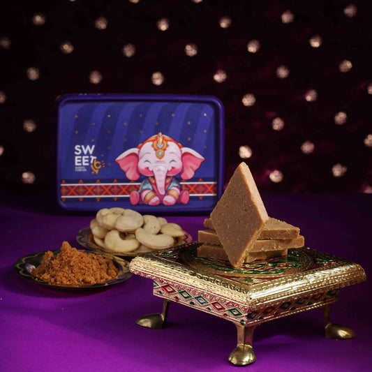 Premium Jaggery Kaju Katli - Sweet16