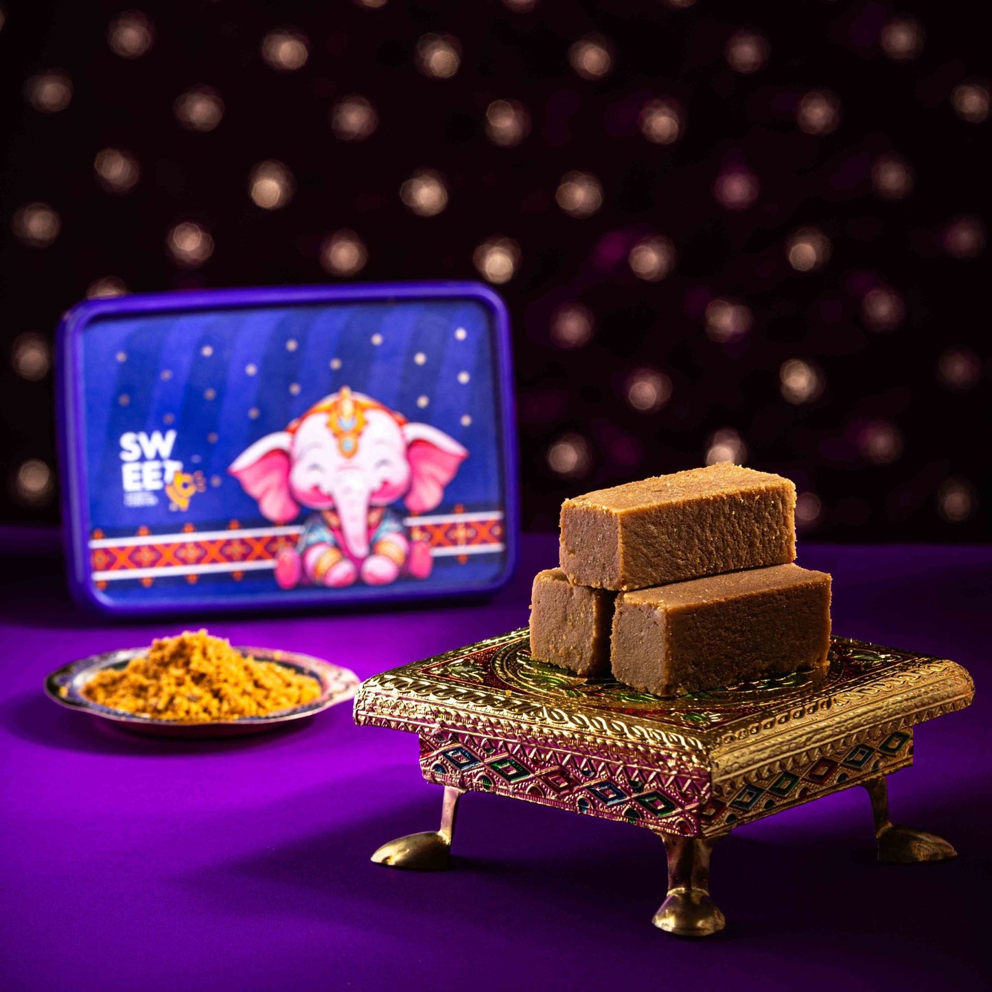 Premium Nattu Sarkarai Mysore Pak - Sweet16