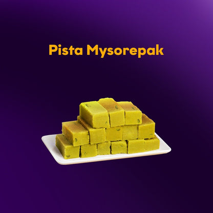 Premium Pista Mysore Pak - Sweet16