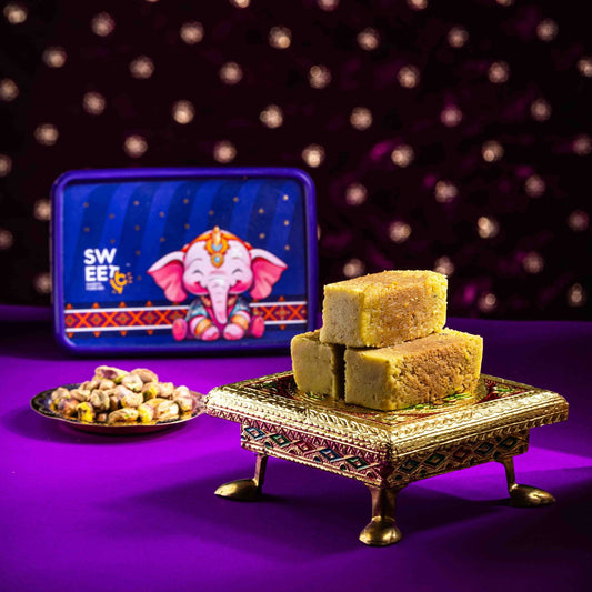 Premium Pista Mysore Pak - Sweet16