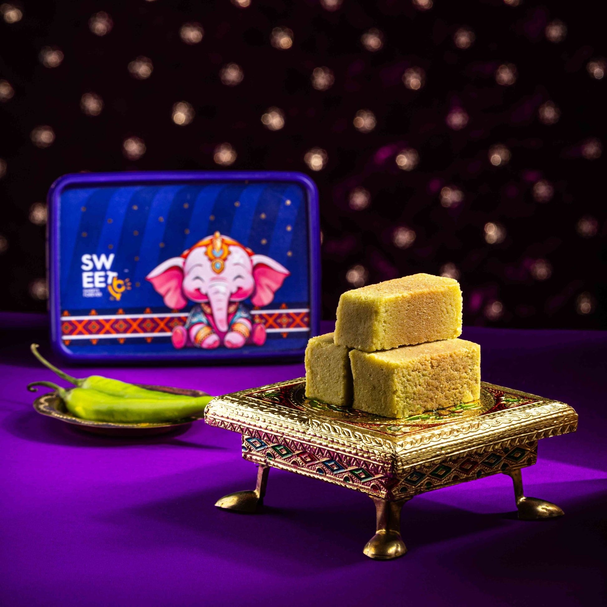 Premium Sweet Chilli Mysore Pak - Sweet16